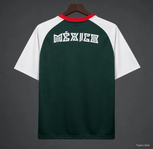 Mexico Dark Green White Pre-match Jersey
