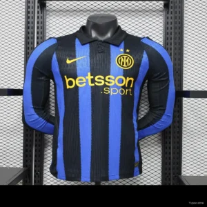 1 Version 26-27 Inter Milan Home Long Sleeve Jersey