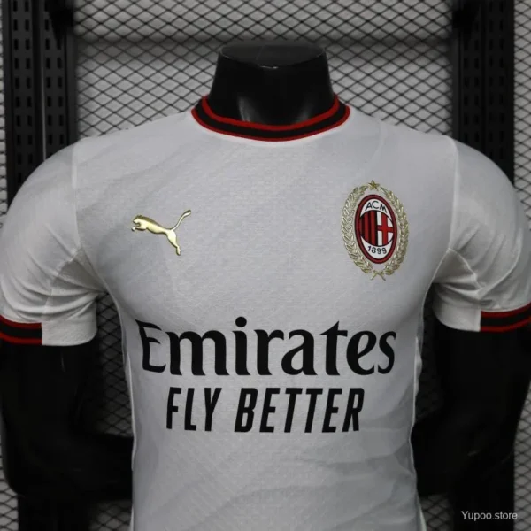 1 Version 26-27 AC Milan Away White Jersey