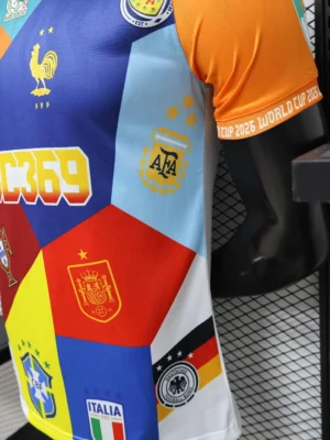 Version 2026 FIFA World Cup Multi-National Teams Colorblock Mashup Special Edition Jersey