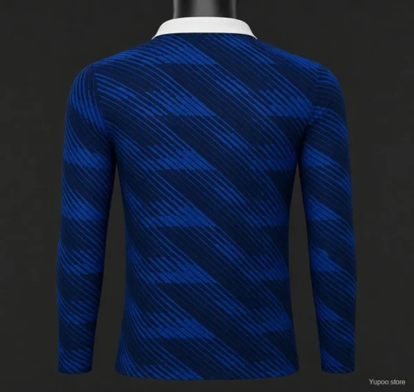 Version 2026 France Home Long Sleeve Jersey