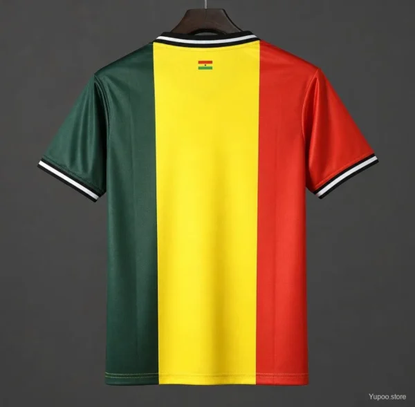 Ghana Heritage Collection Black Polo Jersey.