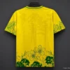 Brazil Yellow Green Special Edition Floral Jersey