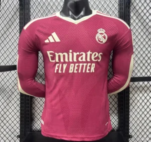 Version 26-27 Real Madrid Third Long Sleeve Jersey