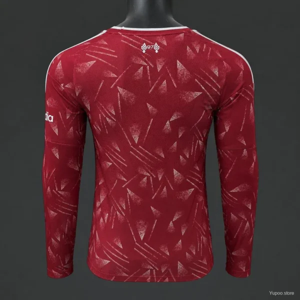 Version 26-27 Liverpool Red Long Sleeve Home Jersey