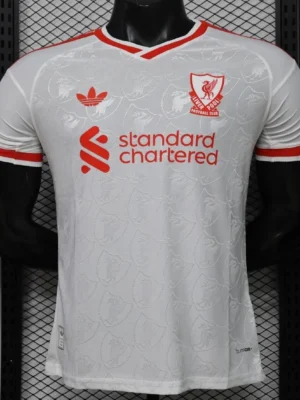 Version 26-27 Liverpool White Jersey