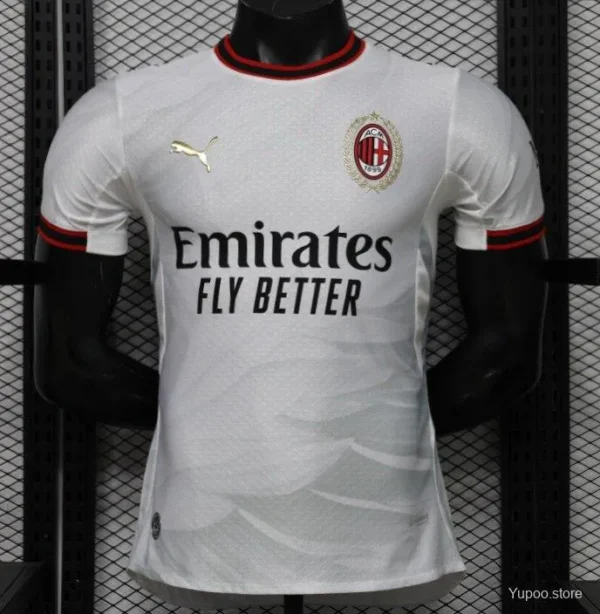 10 Version 26-27 AC Milan Away White Jersey