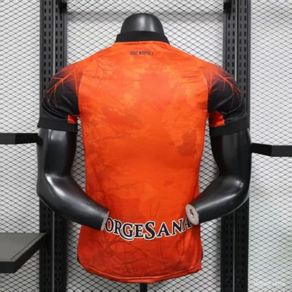 Version 25-26 Napoli Halloween Orange Jersey-Glow In Dark