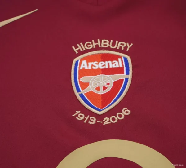05-06 Arsenal Home Long Sleeve Jersey