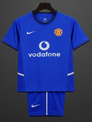 02-03 Manchester United Blue Third Jersey