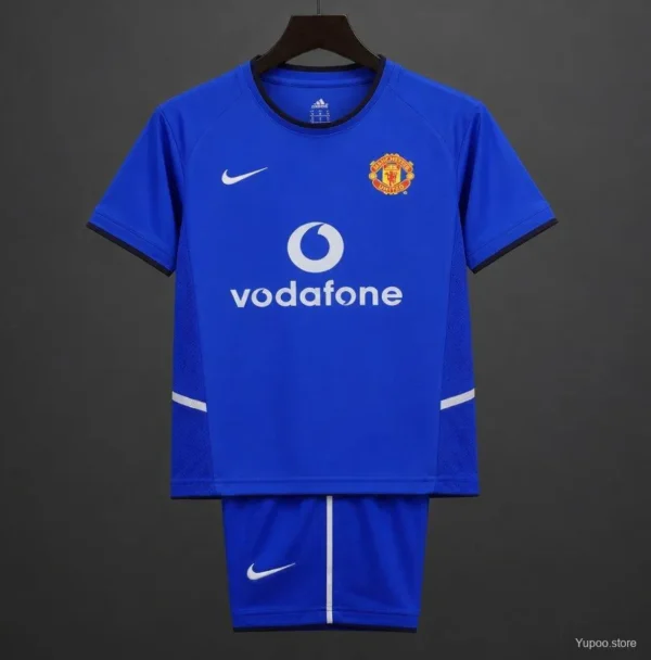 02-03 Manchester United Blue Third Jersey