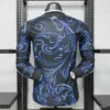 Version 26-27 Argentina Black & Blue Long Sleeve Jersey