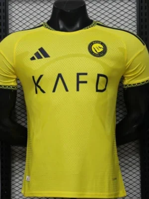 Version 26-27 Al-Nassr Yellow Home Jersey