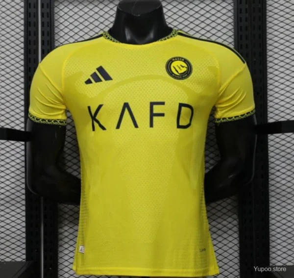 Version 26-27 Al-Nassr Yellow Home Jersey