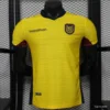 10 Version 2026 Ecuador Yellow with Tonal Wave Home Jersey