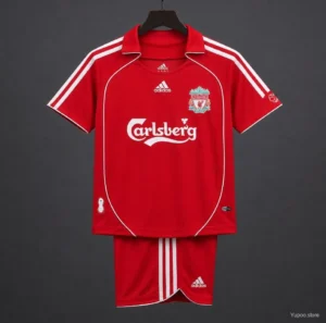 06-08 Liverpool Red Home Jersey