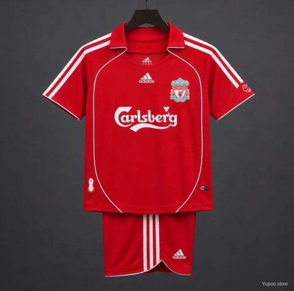 11 06-08 Liverpool Red Home Jersey