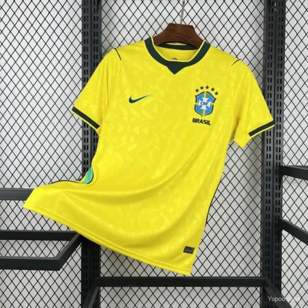 Mens Brazil World Cup Home Jersey