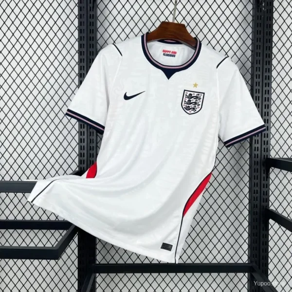 11 England Jersey Home Mundial