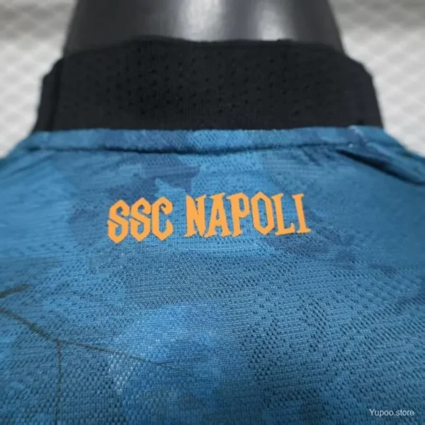 11 Version 25-26 Napoli Halloween Blue Jersey-Glow In Dark