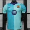 Version 26-27 FC Barcelona Teal & Aqua BlueThird Jersey