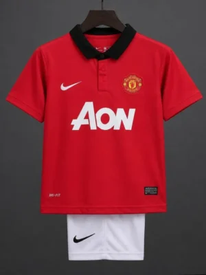 12 13-14 Manchester United Red Home Jersey