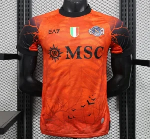 Version 25-26 Napoli Halloween Orange Jersey-Glow In Dark