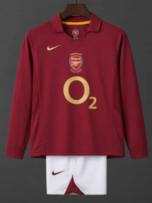 05-06 Arsenal Home Long Sleeve Jersey