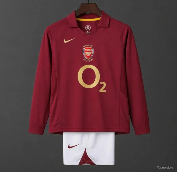 05-06 Arsenal Home Long Sleeve Jersey