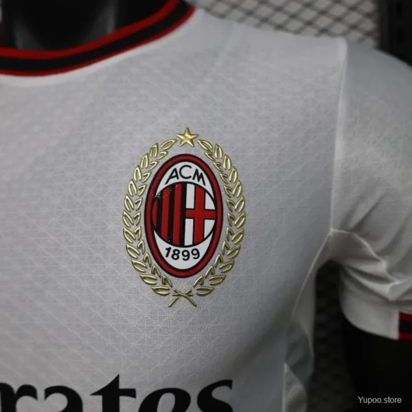 2 Version 26-27 AC Milan Away White Jersey
