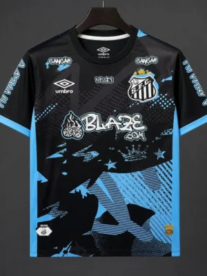 Santos FC Neymar Jr Special Edition Jersey - Blaze Black-Blue Jersey
