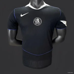 Version 25-26 Chelsea Third Black Jersey