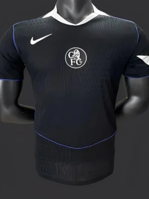 Version 25-26 Chelsea Third Black Jersey
