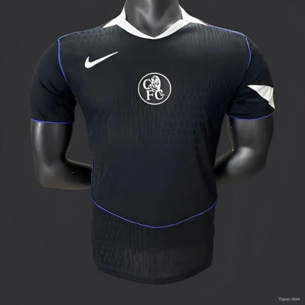 Version 25-26 Chelsea Third Black Jersey