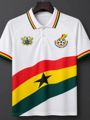 Ghana National White POLO Jersey
