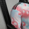 Version 26-27 Belgium Frozen Blue & Pink Away Long Sleeve Jersey