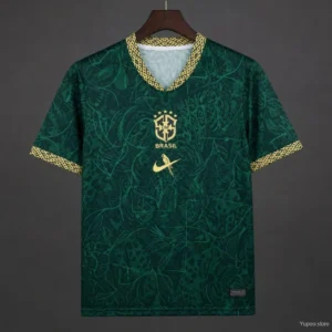 Brazil Green Special Edition Concept orest Pattern Jersey