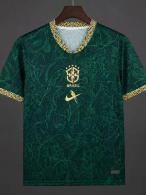 Brazil Green Special Edition Concept orest Pattern Jersey