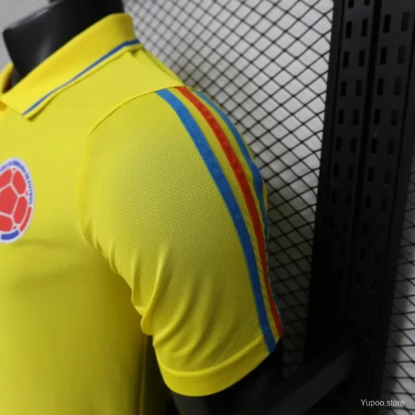 Version 2026 Colombia Yellow POLO Jersey