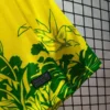 Brazil Yellow Green Special Edition Floral Jersey