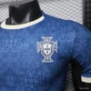 Version 2027 Portugal Away Blue with Jacquard Pattern Jersey