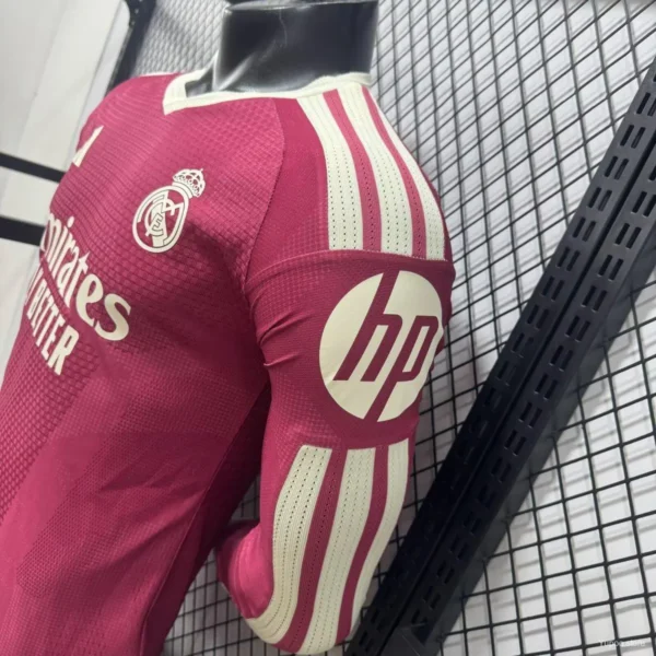 2 Version 26-27 Real Madrid Third Long Sleeve Jersey