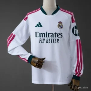 2 Real Madrid Home Long Sleeve Jersey