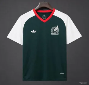 2 Mexico Dark Green White Pre-match Jersey