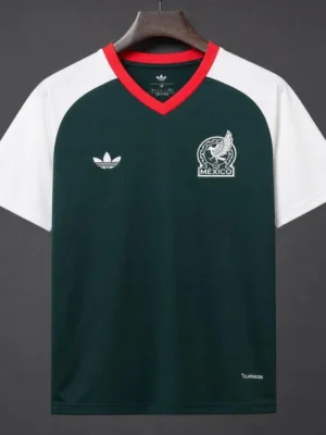 Mexico Dark Green White Pre-match Jersey