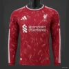 Version 26-27 Liverpool Red Long Sleeve Home Jersey
