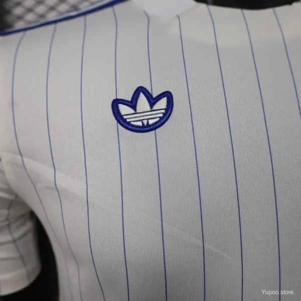 Version 25-26 Chelsea Adidas Original Terrace Icons WHITE Jersey