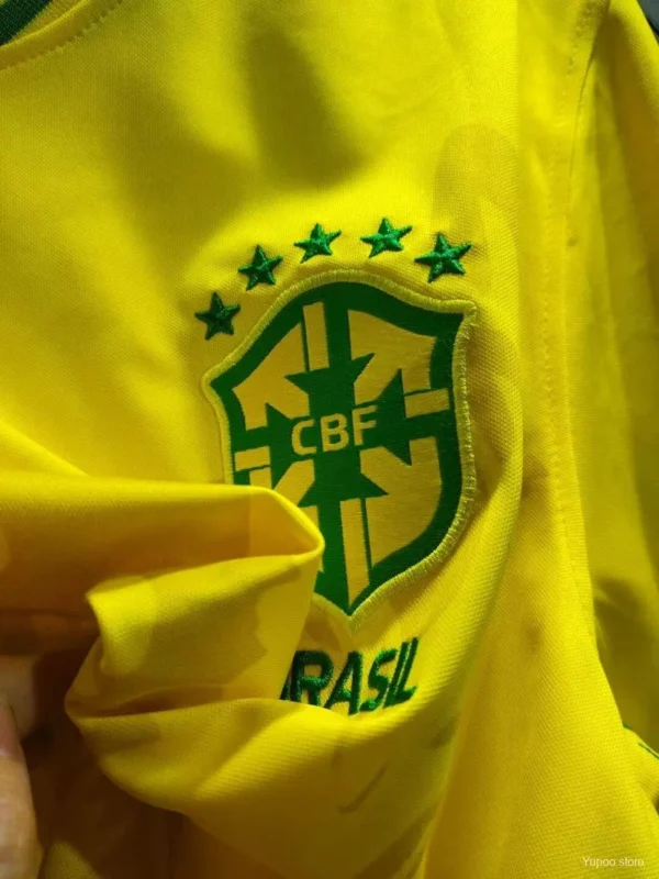 Brazil Yellow Green Special Edition Floral Jersey