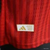 Version 26-27 Bayern Munich Red with Tonal Stripe Home Jersey