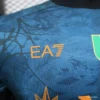3 Version 25-26 Napoli Halloween Blue Jersey-Glow In Dark